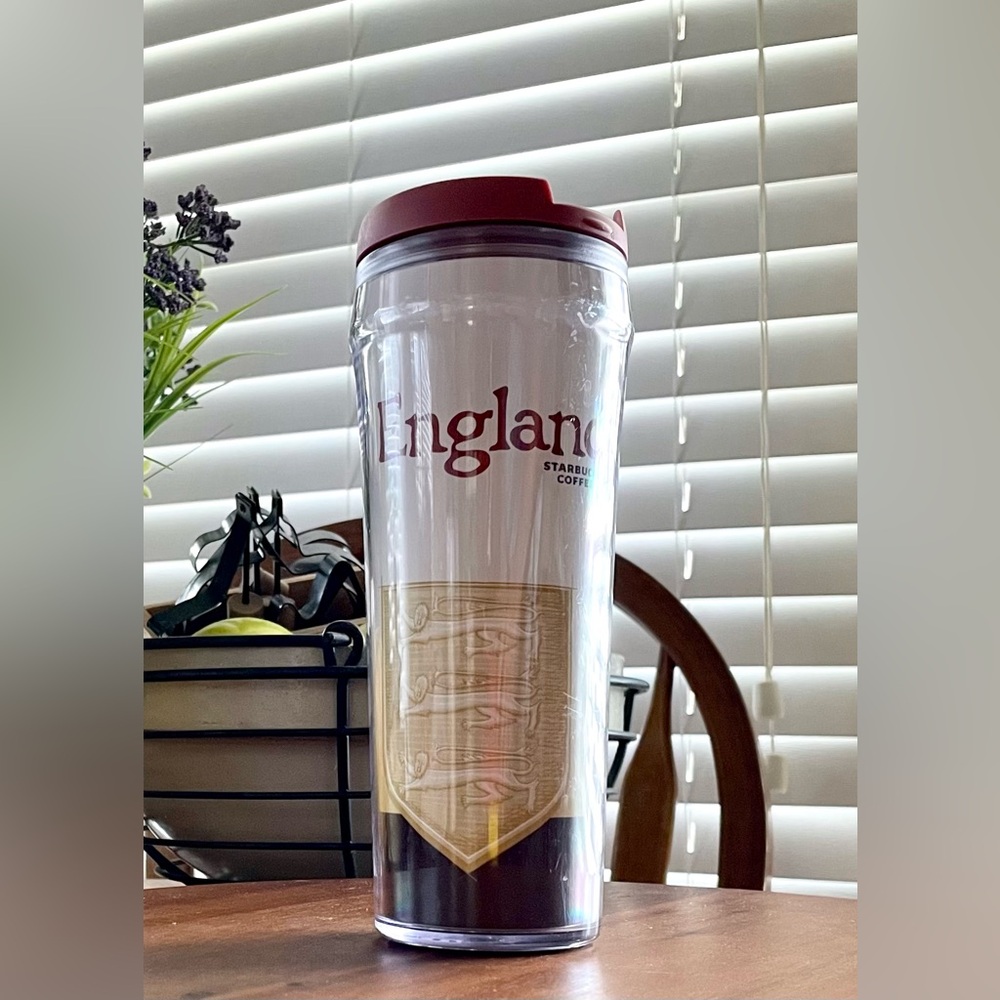 *VINTAGE* Starbucks ENGLAND Global Icons Series - 2004 - Insulated Tumbler 12oz